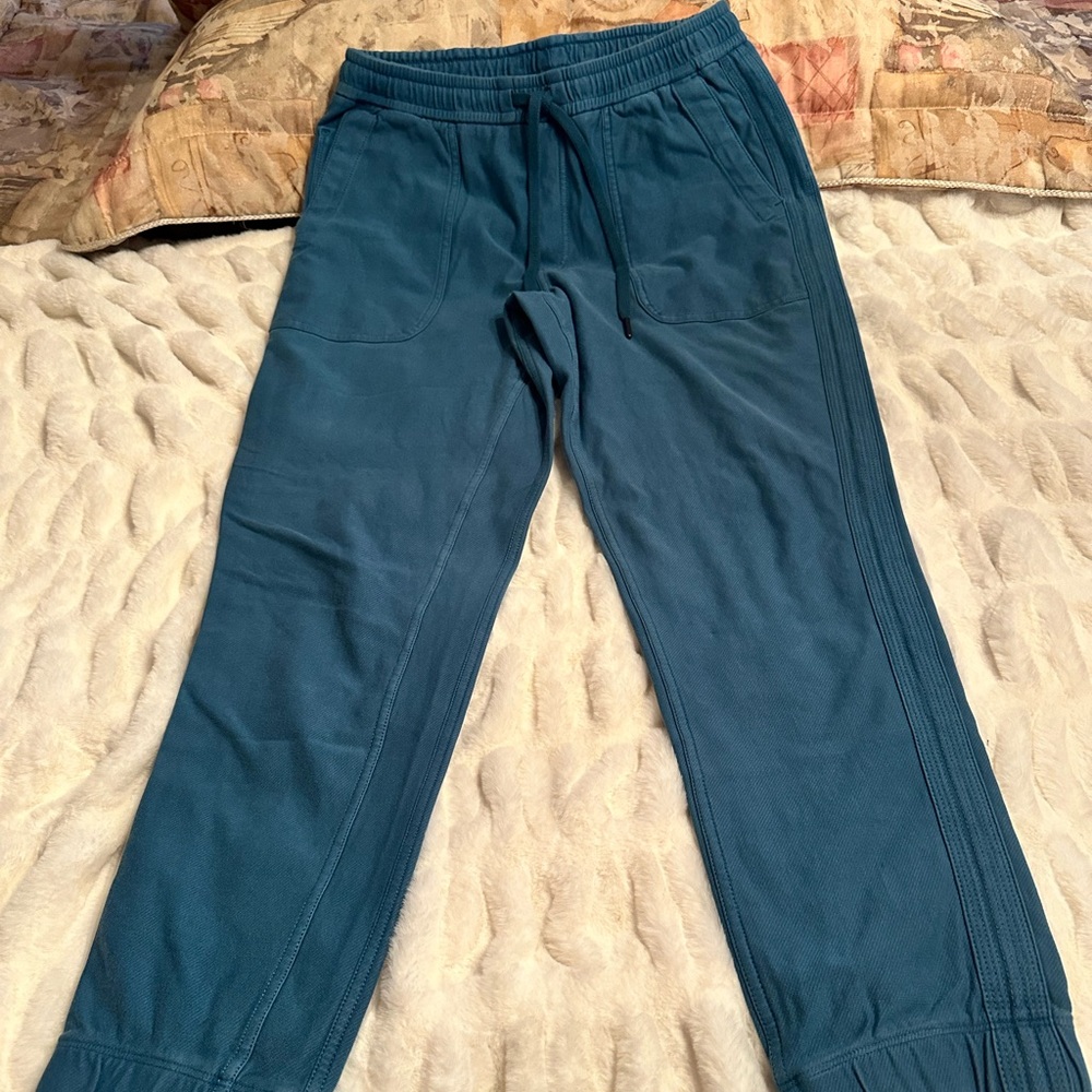Athleta Teal Relaxed Pants